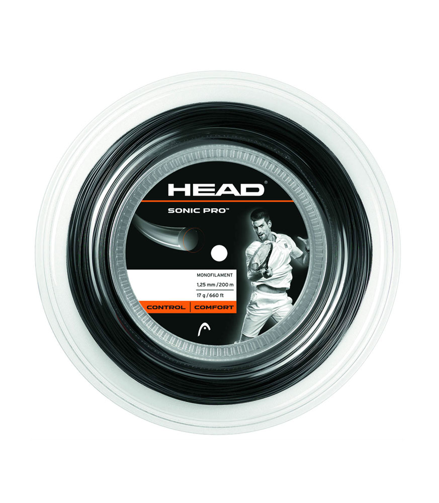 HEAD Sonic Pro 1,25 - 200 m - nero