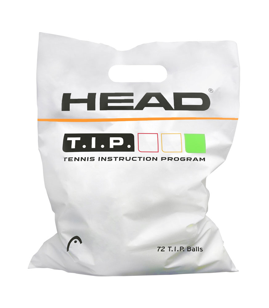 HEAD T.I.P. Green – Polybag da 72 palle