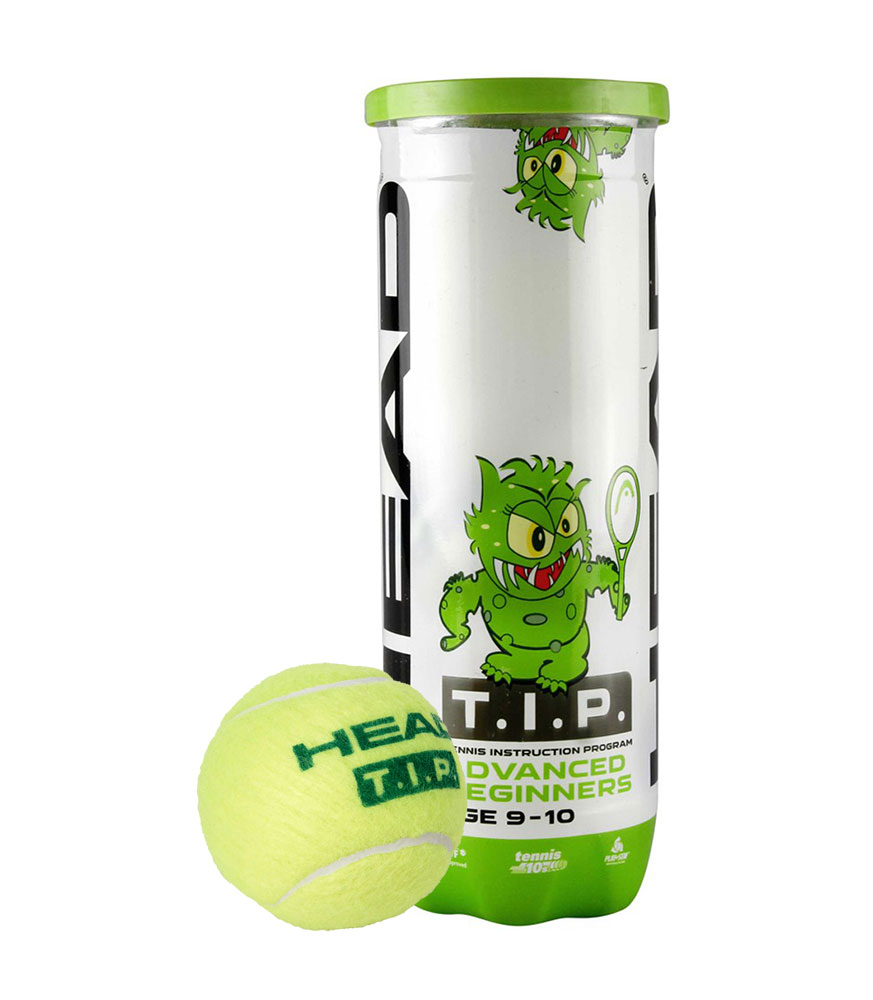 HEAD T.I.P. Green – Tubo da 3 palle