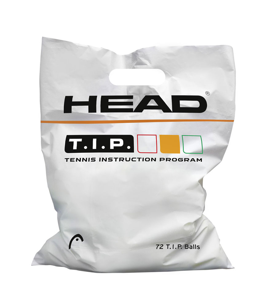 HEAD T.I.P. Orange – Polybag da 72 palle