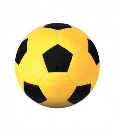 Pallone da calcio bicolore di spugna
