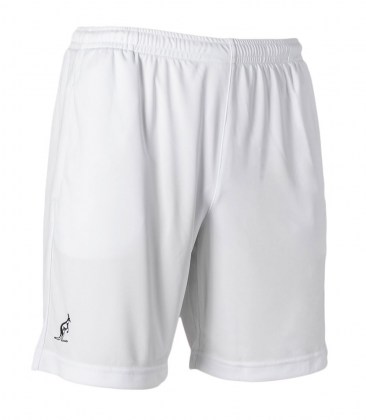 Pantaloncino Australian in Ace con logo ricamato – Colore Bianco